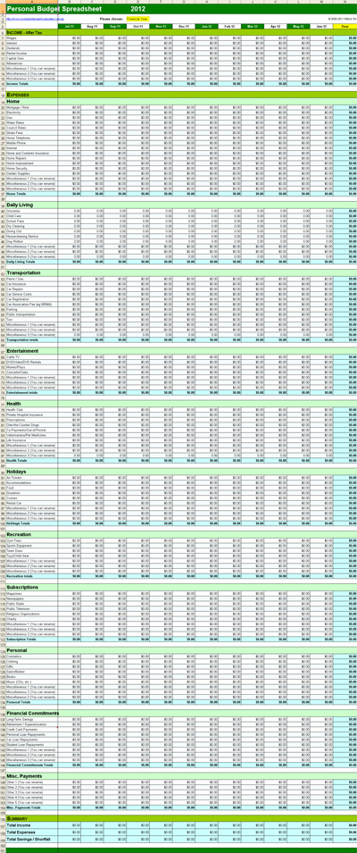 free-personal-budget-spreadsheet-excel